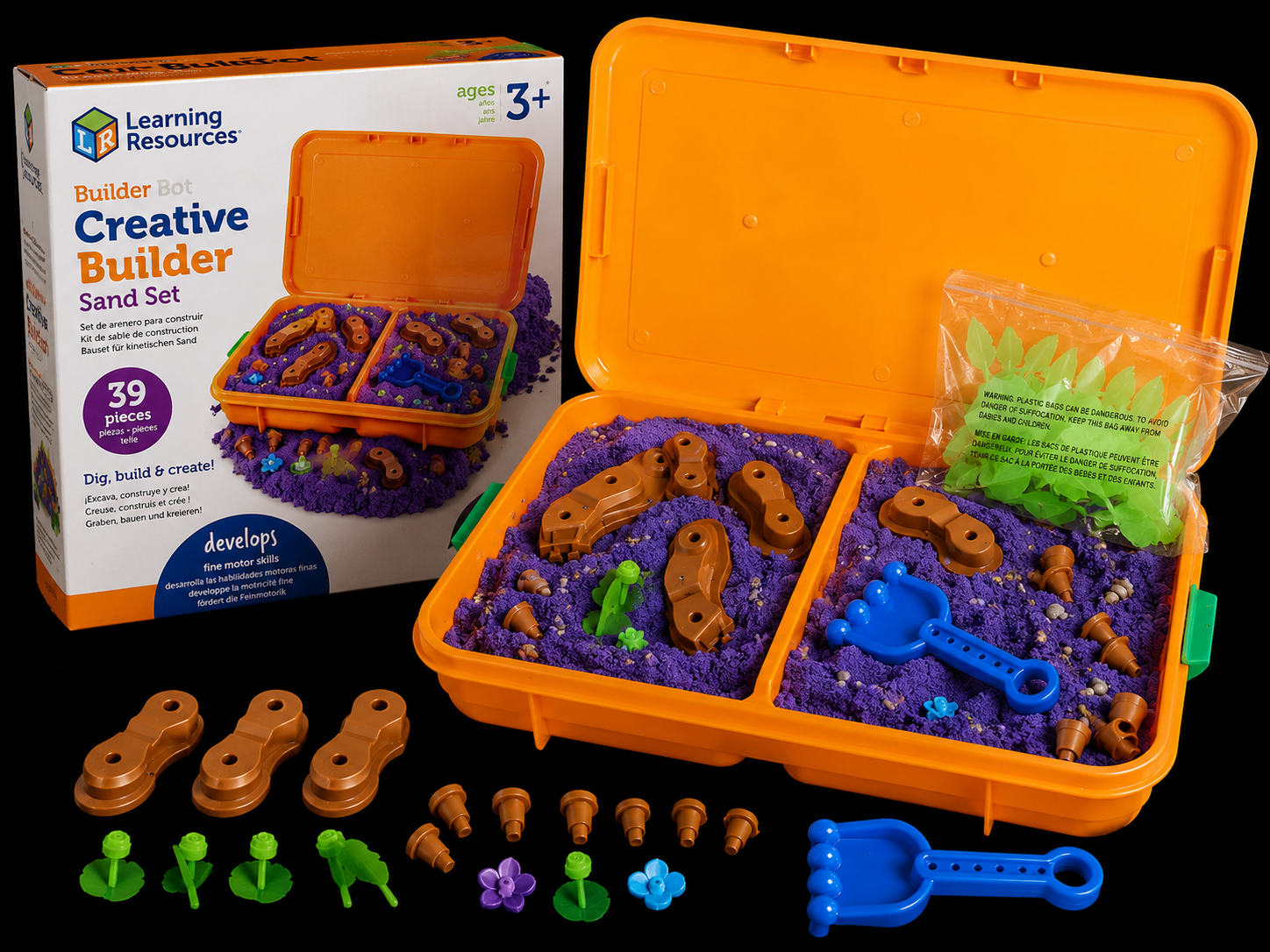 Creative Builder — Kinetic Sand Set