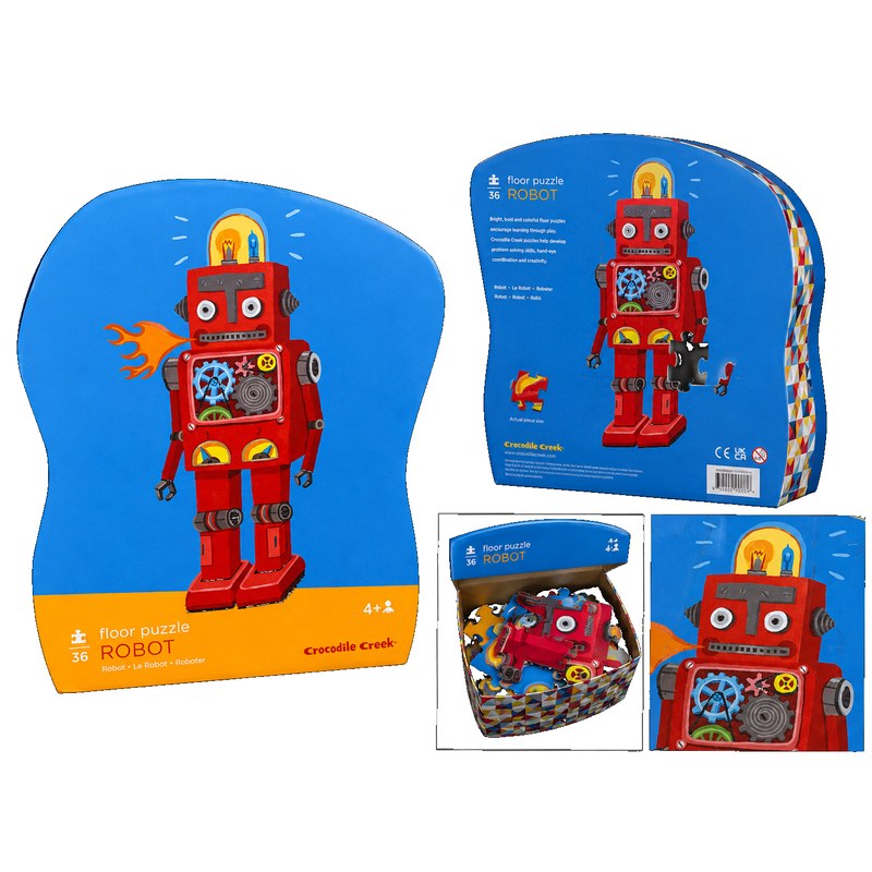 Robot Floor Puzzle