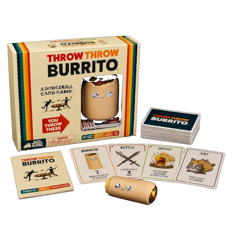 Throw Burrito Dodgeball Family Game