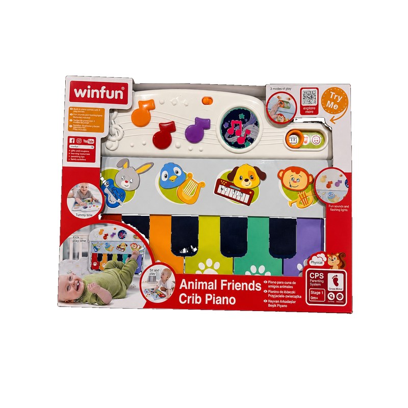 Winfun Animal Friends Crib Set