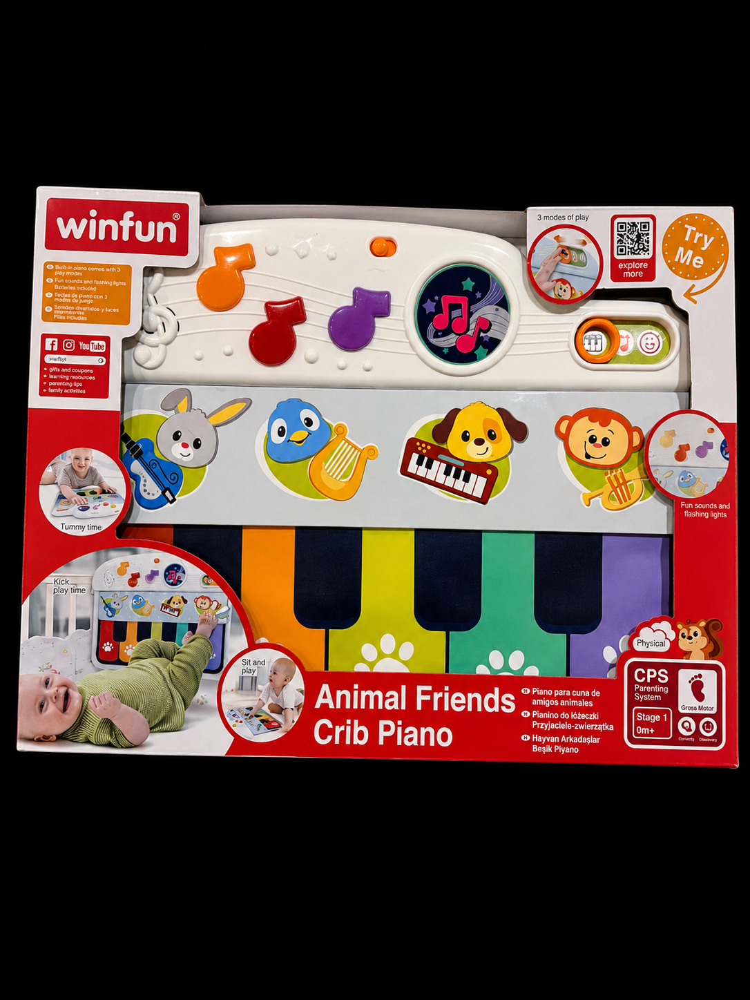 Winfun Animal Friends Crib Set